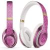 Design Skinz Sparkling Pink Ultra Metallic Glitter Skin Decal Vinyl Full-Body Wrap Kit Compatible with The Beats by Dre Pro view 2