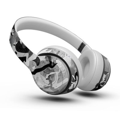 Design Skinz Desert Snow Camouflage V2 Skin Decal Vinyl Full-Body Wrap Kit Compatible with The Beats by Dre MIXR