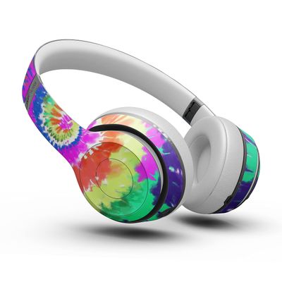 Design Skinz Spiral Tie Dye V1 Skin Decal Vinyl Full-Body Wrap Kit Compatible with The Beats by Dre Studio 3 Wireless