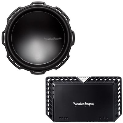Rockford Fosgate 1 T1D215 15" Subwoofer + 1 T1000-1BDCP Amp