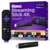 Roku Streaming Stick 4K - HDR & Dolby Vision Roku Streaming Device for TV with Voice Remote & Long-Range Wi-Fi - Free & Live TV view 1