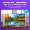 Roku Streaming Stick 4K - HDR & Dolby Vision Roku Streaming Device for TV with Voice Remote & Long-Range Wi-Fi - Free & Live TV view 3