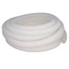 Aicosineg Cable Sleeves 29.53 ft 2/3 Inch Electrical Conduits Non-Split Wire Loom Tubing Corrugated Tube Polyethylene Hose Cover for Home Outdoor Automotive Marine Wire Harness Wrap White 1PCS view 2