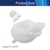 Aicosineg 9.84ft 2/3 Inch Non-Split Wire Loom Tubing Corrugated Tube Polyethylene Hose Cover for Home Outdoor Automotive Marine Wire Harness Wrap Cover Sleeve Conduit-White (1 PCS) view 3