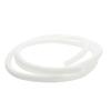 Aicosineg 11.48ft 7/9 Inch Non-Split Wire Loom Tubing Corrugated Tube Polyethylene Hose Cover for Home Outdoor Automotive Marine Wire Harness Wrap Cover Sleeve Conduit-White (1PCS) view 1
