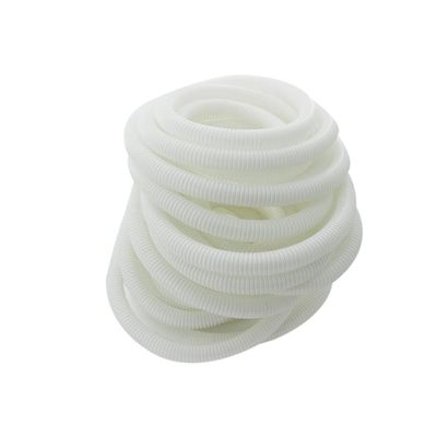 Aicosineg 27.89ft 7/9In Non-Split Wire Loom Tubing Corrugated Tube Polyethylene Hose Cover for Home Outdoor Automotive Marine Wire Harness Wrap Cover Sleeve Conduit Translucent(1PCS)