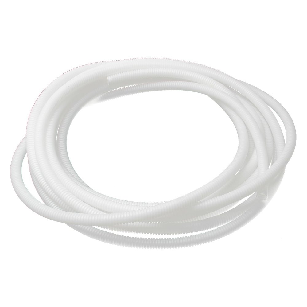Aicosineg Cable Sleeves 29.53ft 0.5In Electrical Conduits Non-Split Wire Loom Tubing Corrugated Tube Polyethylene Hose Cover for Home Outdoor Automotive Marine Wire Harness Wrap Cover Sleeve White