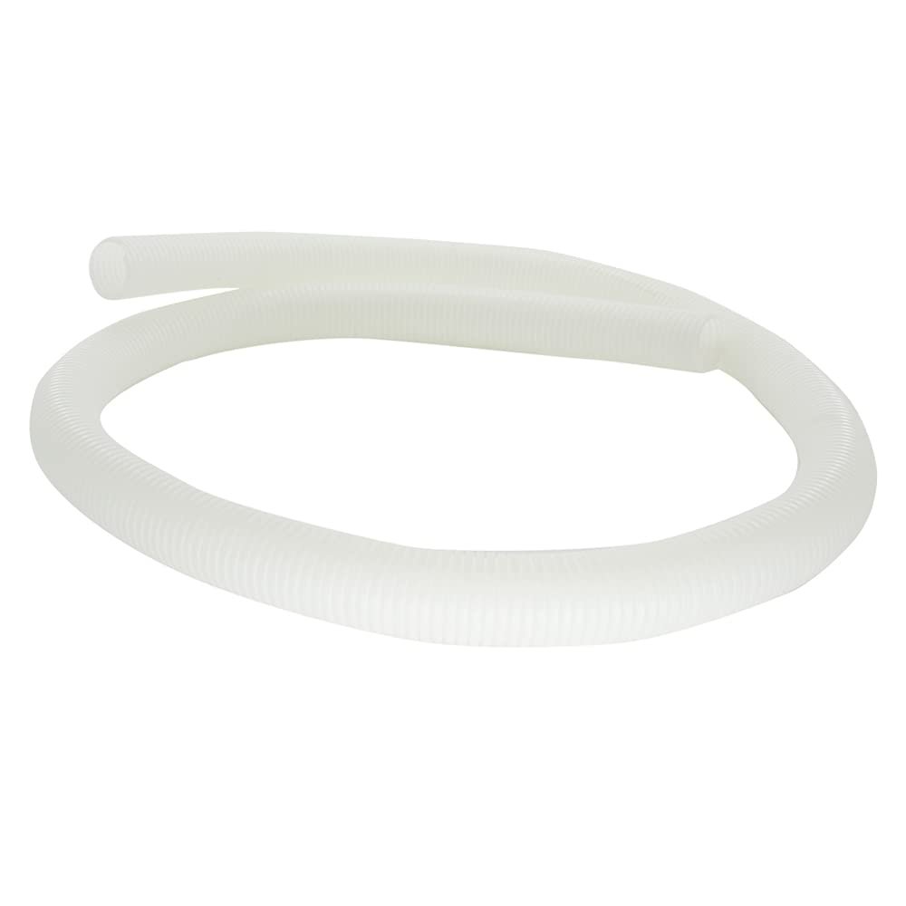 Aicosineg Cable Sleeves 6.56 ft 1-3/7 Inch Electrical Conduits Non-Split Wire Loom Tubing Corrugated Tube Polyethylene Hose Cover for Home Outdoor Automotive Marine Wire Harness Wrap White 1 PCS