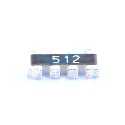 100 Pcs Network Exclusion 5.1KR ohm  5%0603x4 1206