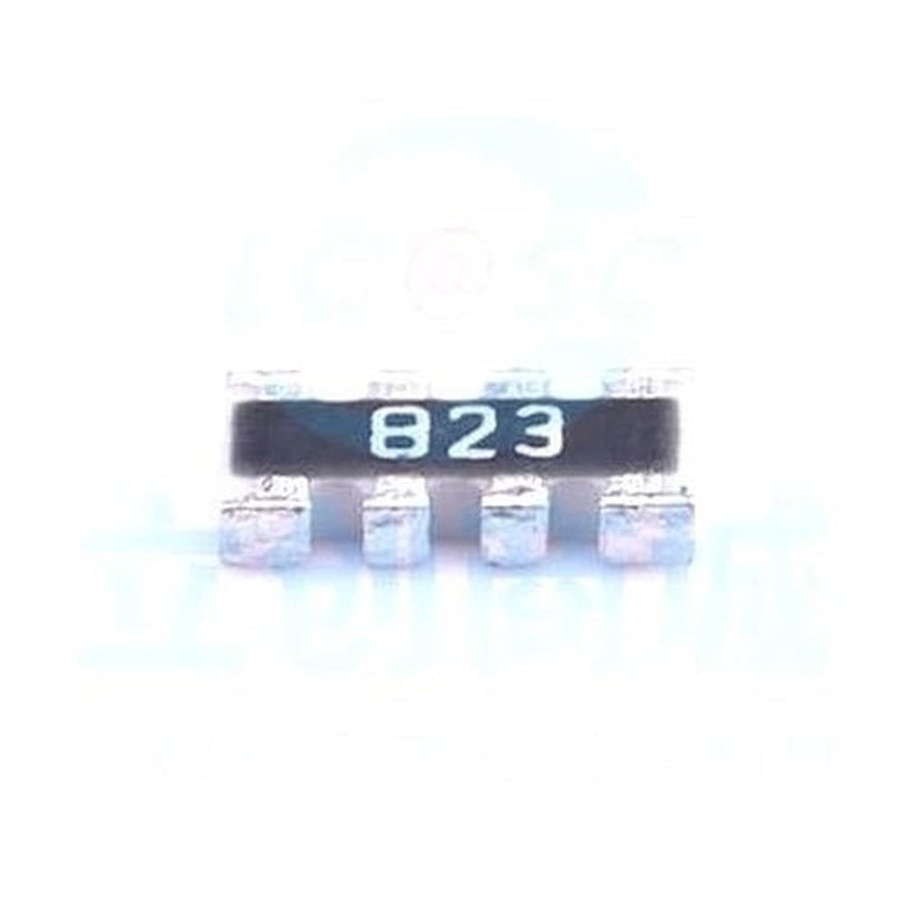 100 Pcs Network Exclusion 82KR ohm 5%0603x4 1206