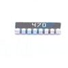 100 Pcs Network Exclusion 47R ohm  5% 16P8 view 1