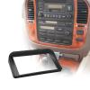 2-DIN car radio panel frame ABS black Radio Fascia compatible with LX-470 1998-2002, Cruiser 100 (LC100) 1998-2003 view 2