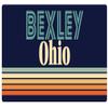 Bexley Ohio 5 x 2.5-Inch Vinyl Decal Sticker Retro Design view 1