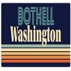 Bothell Washington 5 x 2.5-Inch Vinyl Decal Sticker Retro Design view 1