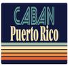 Caban Puerto Rico 5 x 2.5-Inch Vinyl Decal Sticker Retro Design view 1