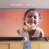 65" Anti Blue Light TV Screen Protector Anti-Glare Film Anti Scratch Filter, Reduce Eye Fatigue & Eye Strain, for Framless LCD LED Plasma 3D BDTV,65" 1440 * 809 view 3