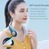 Portable Neck Fan, Hands Free Bladeless Fan, Wearable Personal Fan4000 mAh Battery Operated Wearable Personal Fan, USB Powered Desk Fan,3 Speedsfor Traveling,Sports, OfficeBlue (Color : Blue) view 2