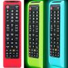 3 Pack Remote case for Samsung Controller, Silicone Cover for BN59-01199F Smart TV Control Skin Sleeve Glow in The Dark Green Sky Red view 1