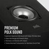Polk Monitor XT90 Hi-Res Height Speaker Pair for 3D Sound Effect - Dolby Atmos-Certified, DTS:X and DTS Virtual:X Compatible, Surround Sound Speakers, 4" Dynamically Balanced Woofer, Midnight Black view 2