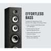 Polk Monitor XT70 Large Tower Speaker, Home Stereo Speakers, Hi-Res Audio, Dolby Atmos & DTS:X Compatible, 1" Tweeter, (2) 6.5" Balanced Woofers, (2) 8" Passive Radiators (Single, Midnight Black) view 3