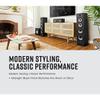 Polk Monitor XT70 Large Tower Speaker, Home Stereo Speakers, Hi-Res Audio, Dolby Atmos & DTS:X Compatible, 1" Tweeter, (2) 6.5" Balanced Woofers, (2) 8" Passive Radiators (Single, Midnight Black) view 4