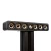 Polk Signature Elite ES35 Slim Center Channel Speaker - Hi-Res Audio Certified, Dolby Atmos & DTS:X Compatible, 1" Tweeter & (6) 3" Woofers, Dual Power Port for Effortless Bass, Elegant White-Washed view 2