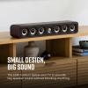 Polk Signature Elite ES35 Slim Center Channel Speaker - Hi-Res Audio Certified, Dolby Atmos & DTS:X Compatible, 1" Tweeter & (6) 3" Woofers, Dual Power Port for Effortless Bass, Elegant White-Washed view 3