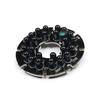 Bettomshin 1Pcs OD 1.7 Inch 24 LED IR Infrared Illuminator Board, 90 Degree Round Plate Bulb for CCTV Security Cameras Monitoring Night Vision Black view 1