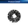 Bettomshin 1Pcs OD 1.7 Inch 24 LED IR Infrared Illuminator Board, 90 Degree Round Plate Bulb for CCTV Security Cameras Monitoring Night Vision Black view 3