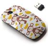 2.4G Wireless Mouse with Cute Pattern Design for All Laptops and Desktops with Nano Receiver - Cute Money view 1