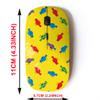2.4G Wireless Mouse with Cute Pattern Design for All Laptops and Desktops with Nano Receiver - Cute Birds Drawing doodleing view 2