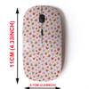 2.4G Wireless Mouse with Cute Pattern Design for All Laptops and Desktops with Nano Receiver - cat view 2