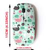 2.4G Wireless Mouse with Cute Pattern Design for All Laptops and Desktops with Nano Receiver - Beautiful Princess swan view 2