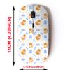 2.4G Wireless Mouse with Cute Pattern Design for All Laptops and Desktops with Nano Receiver - Dog Accessories pet view 2