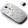 2.4G Wireless Mouse with Cute Pattern Design for All Laptops and Desktops with Nano Receiver - Butterflies view 1