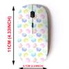 2.4G Wireless Mouse with Cute Pattern Design for All Laptops and Desktops with Nano Receiver - Butterflies view 2