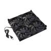 Xiaochen DIY Radiator Assembly Router Radiator TV Box Cooling Fan USB Fan 4 Fans view 4
