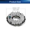 Bettomshin 1Pcs OD 2.07 Inch 36 LED IR Infrared Illuminator Board, 45 Degree Round Plate Bulb for CCTV Security Cameras Monitoring Night Vision White view 2