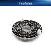 Bettomshin 1Pcs OD 2.07 Inch 36 LED IR Infrared Illuminator Board, 45 Degree Round Plate Bulb for CCTV Security Cameras Monitoring Night Vision White view 4