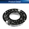 Bettomshin 1Pcs OD 3 Inch 36 LED IR Infrared Illuminator Board, 60 Degree Round Plate Bulb for CCTV Security Cameras Monitoring Night Vision White view 3
