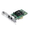 10/100/1000Mbps Gigabit Ethernet Network Interface Card (NIC) Dual Copper RJ45 Ports, with Intel 82576 Chip, Equivalent to Intel E1G42ET, PCIE 2.0 X1, Support Windows/Windows Server/Linux/VMware ESX view 1