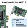 10/100/1000Mbps Gigabit Ethernet Network Interface Card (NIC) Dual Copper RJ45 Ports, with Intel 82576 Chip, Equivalent to Intel E1G42ET, PCIE 2.0 X1, Support Windows/Windows Server/Linux/VMware ESX view 2