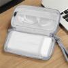 DAIHUI Protable Data Cable Storage Bag Power Bank Mobile Phone Carrying Protective Organizer (Light Grey) view 3