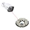 Bettomshin 1Pcs OD 3 Inch 72 LED IR Infrared Illuminator Board,60 Degree Round Plate Bulb for CCTV Security Cameras Monitoring Night Vision White view 2