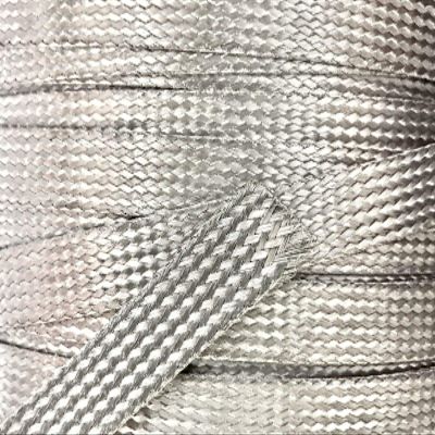 25 FEET 1/2 Braided Braid Stainless Expandable Sleeve Wire Harness Loom