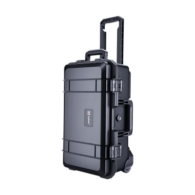 Lykus HC-5120 Waterproof Hard Case with Wheels and Customizable Foam, Interior Size 20.3x11.3x7.3 inch, Suitable for camera, lens, drone, mic, flashlight, projector, electronics, tools, and more