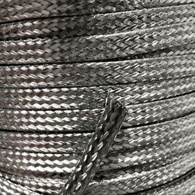 10 FEET 1/4 Braided Braid 304 Stainless Expandable Sleeve Wire Harness Loom