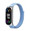 TryBest Bracelet Compatible with Xiaomi Mi Band 6,Nylon Sport Watch Bnd Adjustable 5.5-8.1 inch Replacement Strap with Metal Frame for Women Men Compatible with Xiaomi Mi Band 6 - Blue view 1