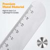 Ezyaid Metal PD Ruler - Pupillary Distance Ruler with Instructions for Myopia Distance Glasses, Pupil Measurement Tool for Prescription Eyeglasses with Eye Care Tips view 4