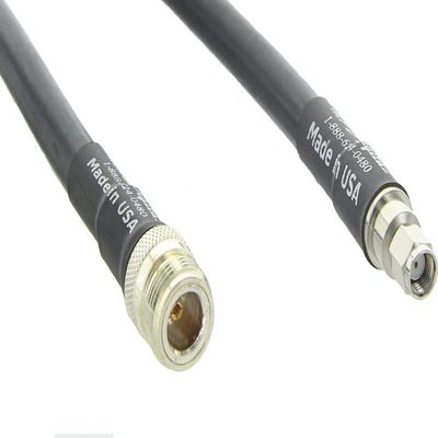 MPD Digital I LMR400 Times Microwave Coaxial Cable I N Female - RPSMA Male Connectors I Low Loss RF Coaxial Cable I CB, Ham Radio, Transmitters, Antenna I 75 FT